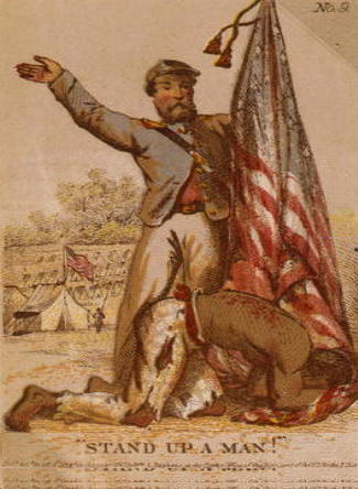 Stand as a man